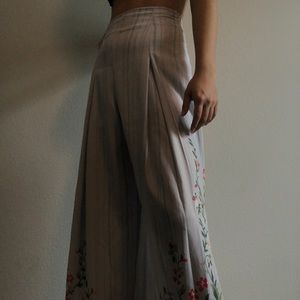cute floral dress pants